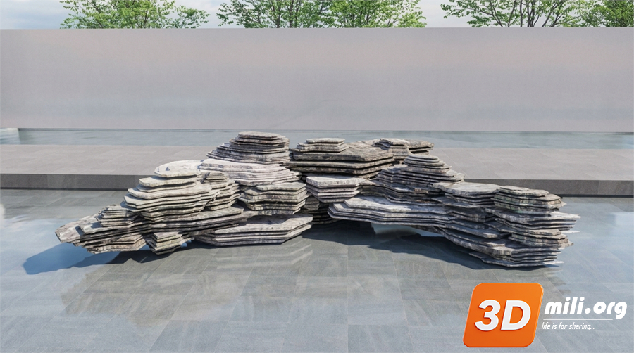 Rockery Skp Files